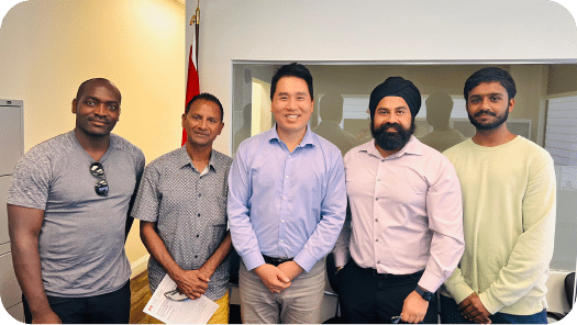 Meeting up with Shaun